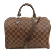 Louis Vuitton Vintage Pre-owned Canvas handvskor Brown, Dam