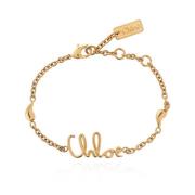 Chloé Logo armband Yellow, Dam