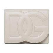Dolce & Gabbana Ivory DG Crossbody Väska White, Dam