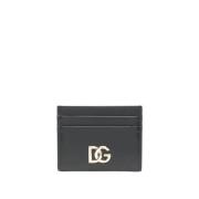 Dolce & Gabbana Stilren Plånbok med Unik Design Black, Dam