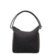 Gucci Vintage Pre-owned Canvas axelremsvskor Black, Dam