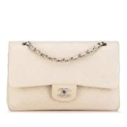 Chanel Vintage Pre-owned Laeder axelremsvskor Beige, Dam