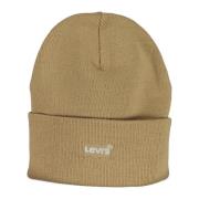 Levi's Beige Broderad Logotyp Keps Beige, Dam