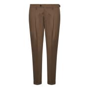 Michael Coal Slim-fit cognac ullbyxor med justerbara sidor Brown, Herr