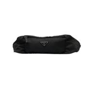 Prada Vintage Pre-owned Tyg prada-vskor Black, Dam