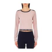 Liu Jo Rose Plie Lux Sweater Pink, Dam