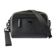 Prada Vintage Pre-owned Tyg prada-vskor Black, Dam