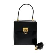 Salvatore Ferragamo Pre-owned Pre-owned Tyg handvskor Black, Dam