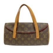 Louis Vuitton Vintage Pre-owned Canvas louis-vuitton-vskor Brown, Dam