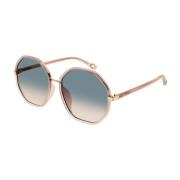 Chloé Stiliga solglasögon i färg 001 Pink, Dam