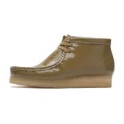 Clarks Wallabee Boot för kvinnor Green, Dam