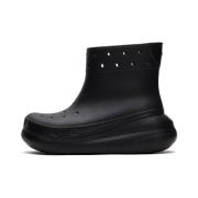 Crocs Klassisk Crush Regn Boot Black, Dam