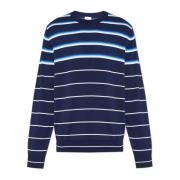 Paul Smith Randigt mönster tröja Blue, Herr