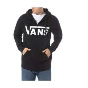 Vans Klassisk Zip Hoodie Black, Herr