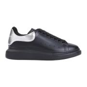 Alexander McQueen Svart Silver Sneaker Black, Herr
