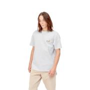 Carhartt Wip T-Shirts Gray, Herr