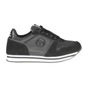 Sergio Tacchini Dubbel Snörade Sportsneakers Black, Dam