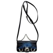 Fendi Vintage Pre-owned Laeder axelremsvskor Multicolor, Dam