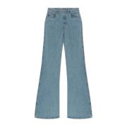 Coperni Jeans med logotyp Blue, Dam