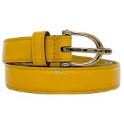 Gucci Vintage Pre-owned Laeder skrp Yellow, Dam