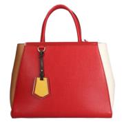 Fendi Vintage Pre-owned Laeder axelremsvskor Red, Dam