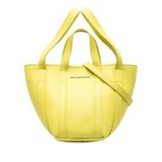 Balenciaga Vintage Pre-owned Laeder balenciaga-vskor Yellow, Dam