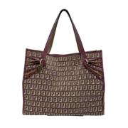 Fendi Vintage Pre-owned Canvas totevskor Multicolor, Dam