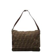 Fendi Vintage Pre-owned Canvas handvskor Multicolor, Dam