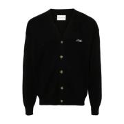 Drole de Monsieur Svart Stickat Aw24 Stiligt Herrkläder Black, Herr