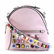 Fendi Vintage Pre-owned Laeder axelremsvskor Multicolor, Dam