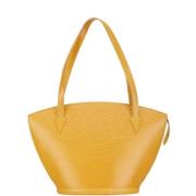 Louis Vuitton Vintage Pre-owned Laeder louis-vuitton-vskor Yellow, Dam