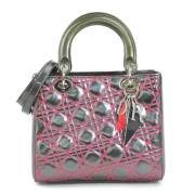 Dior Vintage Pre-owned Tyg dior-vskor Pink, Dam