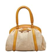 Dior Vintage Pre-owned Tyg dior-vskor Beige, Dam