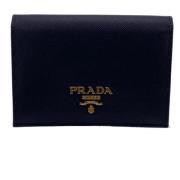 Prada Vintage Pre-owned Tyg plnbcker Black, Dam