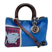 Dior Vintage Pre-owned Tyg dior-vskor Blue, Dam