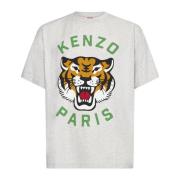 Kenzo Stiliga T-shirts och Polos Gray, Herr