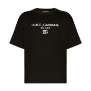 Dolce & Gabbana Svarta T-shirts och Polos Black, Herr