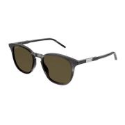 Gucci Stiliga solglasögon Gg1157S Färg 004 Gray, Herr