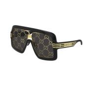 Gucci Stiliga solglasögon Svart Gg0900S Black, Herr