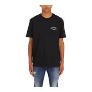 Dsquared2 Bomull Regular Fit T-shirt Black, Herr