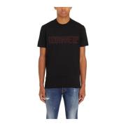 Dsquared2 Cool Fit Bomull T-shirt Black, Herr