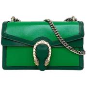 Gucci Vintage Pre-owned Tyg gucci-vskor Green, Dam