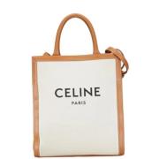 Celine Vintage Pre-owned Canvas celine-vskor Beige, Dam