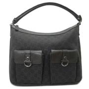 Gucci Vintage Pre-owned Tyg gucci-vskor Black, Dam