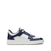 Valentino Garavani Blå Sneakers med Rockstud Prydnad Blue, Herr