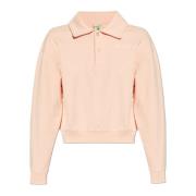 Sporty & Rich Sweatshirt med krage Pink, Dam