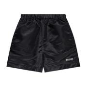 Sporty & Rich Shorts med logotyp Black, Unisex