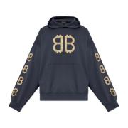 Balenciaga Bomullsweatshirt Blue, Herr