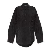 Balenciaga Skjorta med ficka Black, Dam