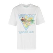Casablanca Cubism Tennis Club Print White, Dam